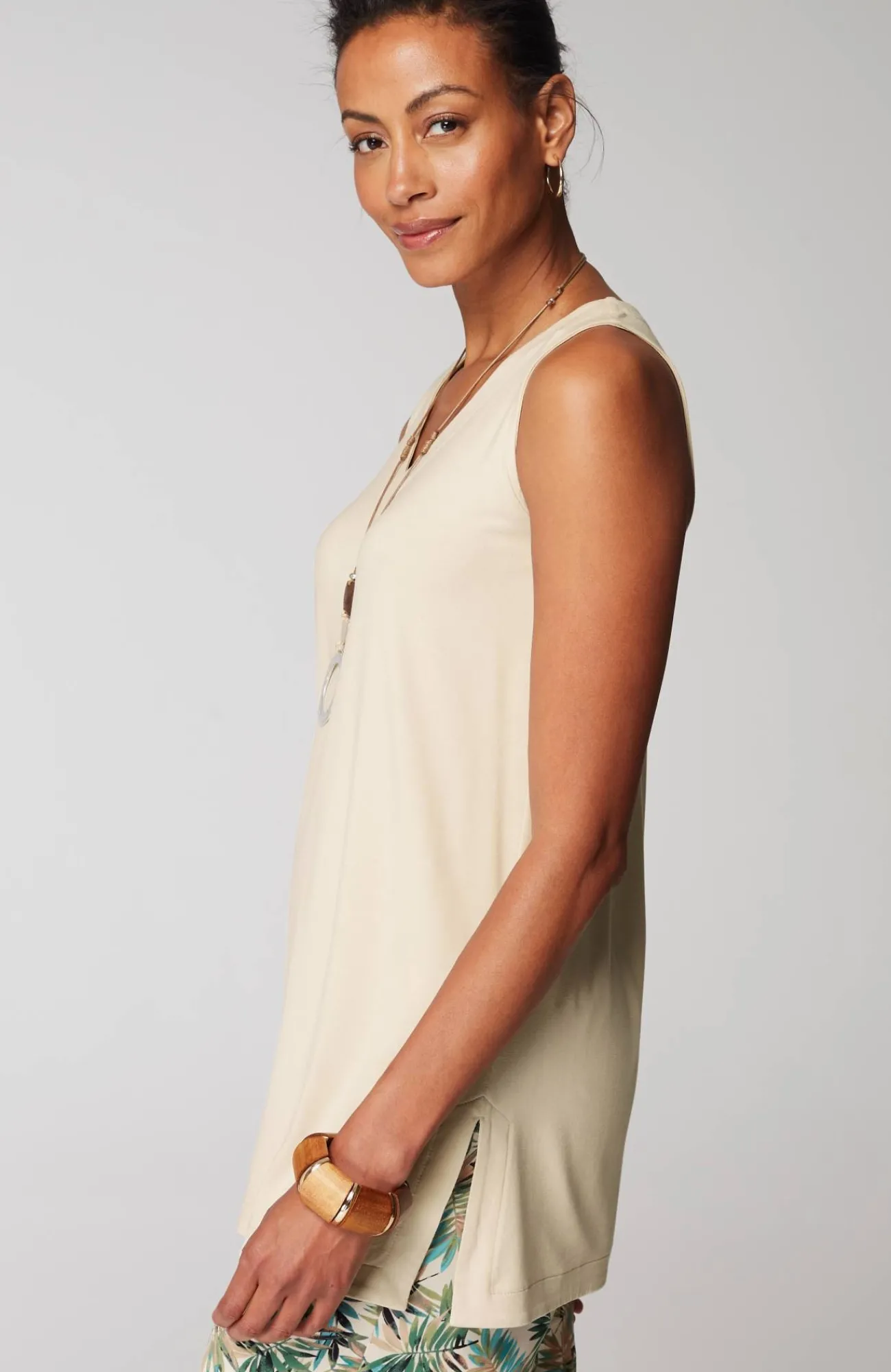 J.Jill Wearever Sleeveless Layering Tunic Clearance