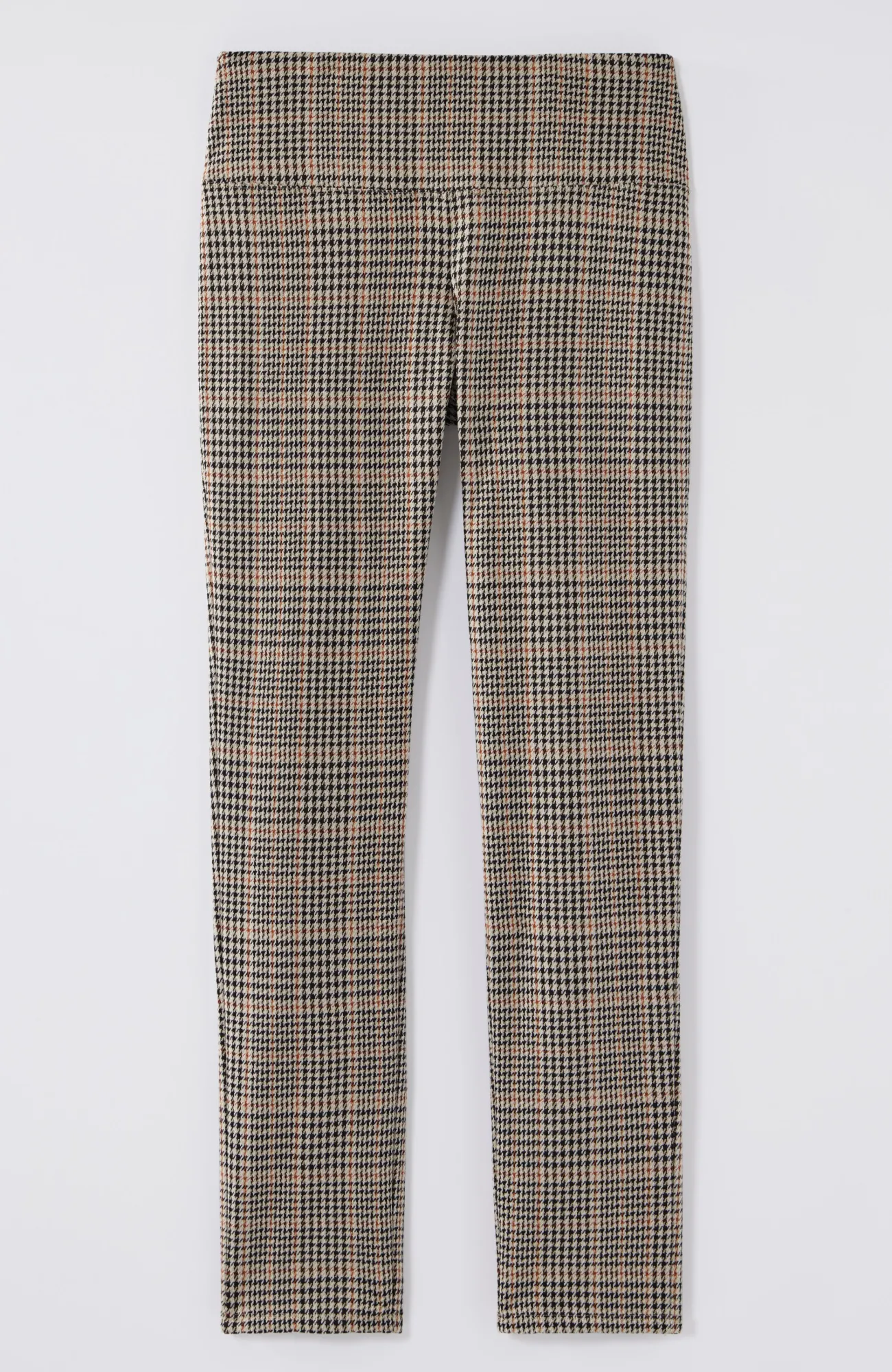 J.Jill Wearever Smooth-Fit Jacquard Slim-Leg Pants Barley Multi New