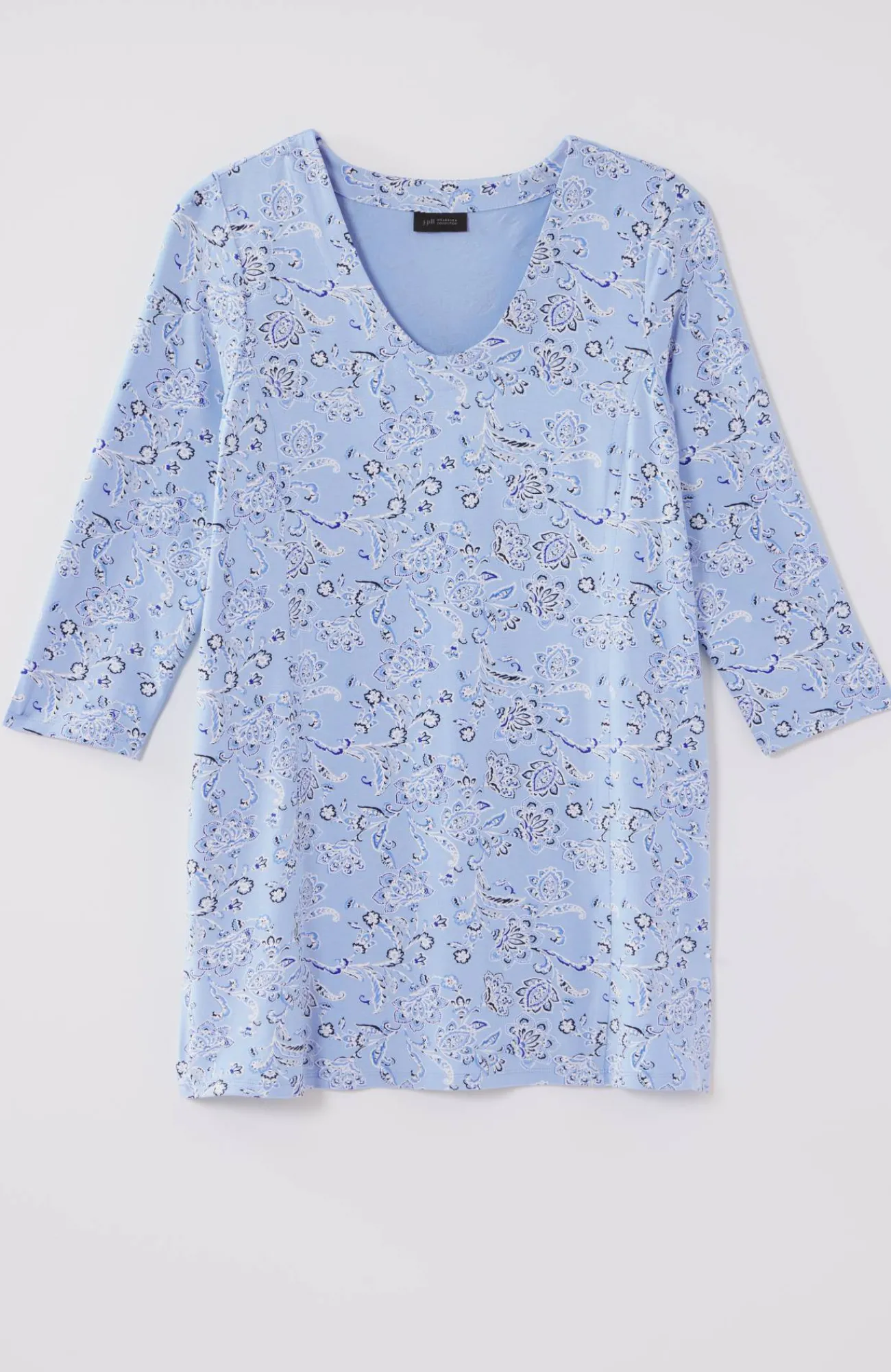 J.Jill Wearever Soft-V-Neck Seamed Tunic Sale