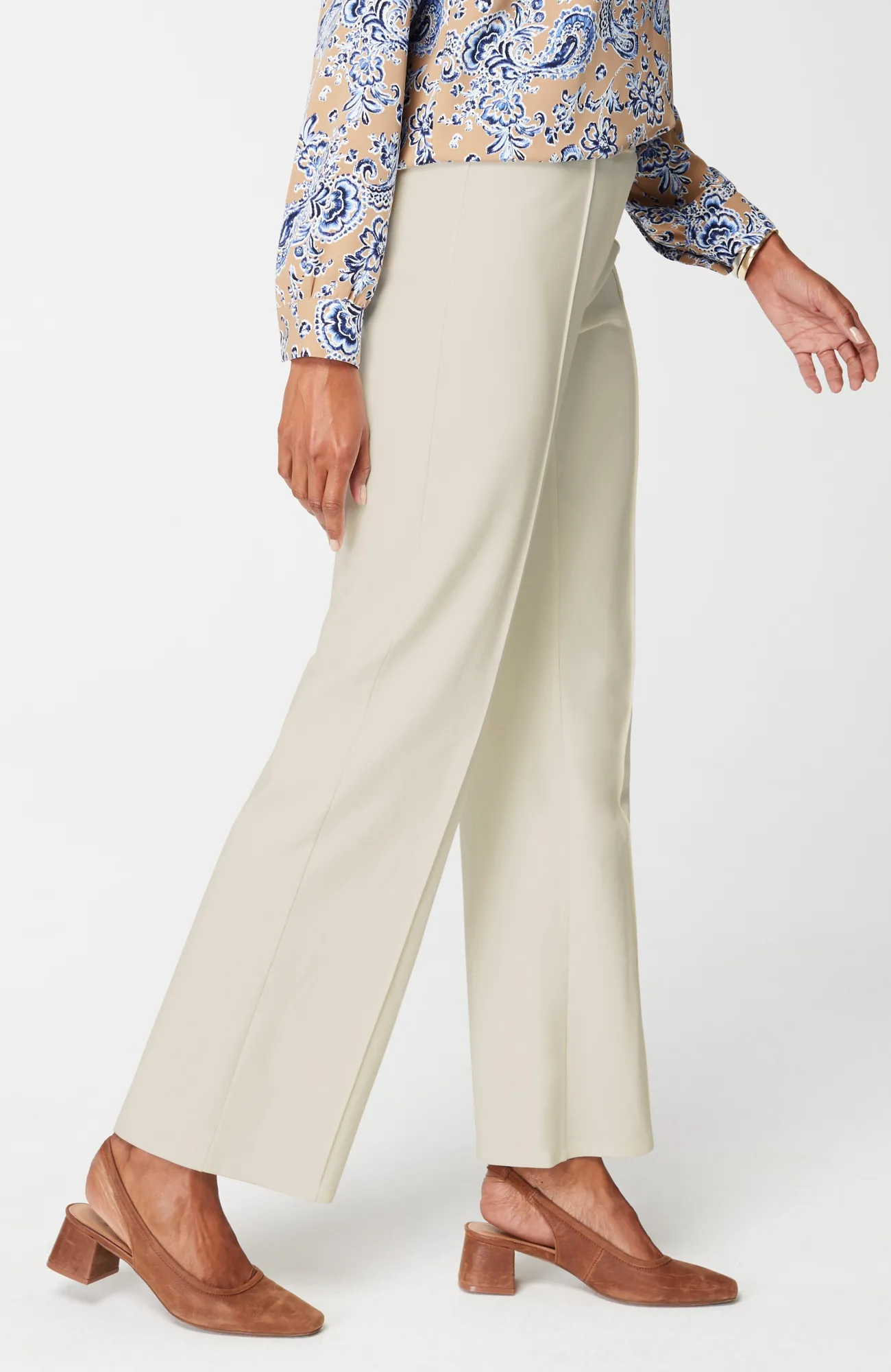 J.Jill Wearever Straight-Leg Trousers Best Sale