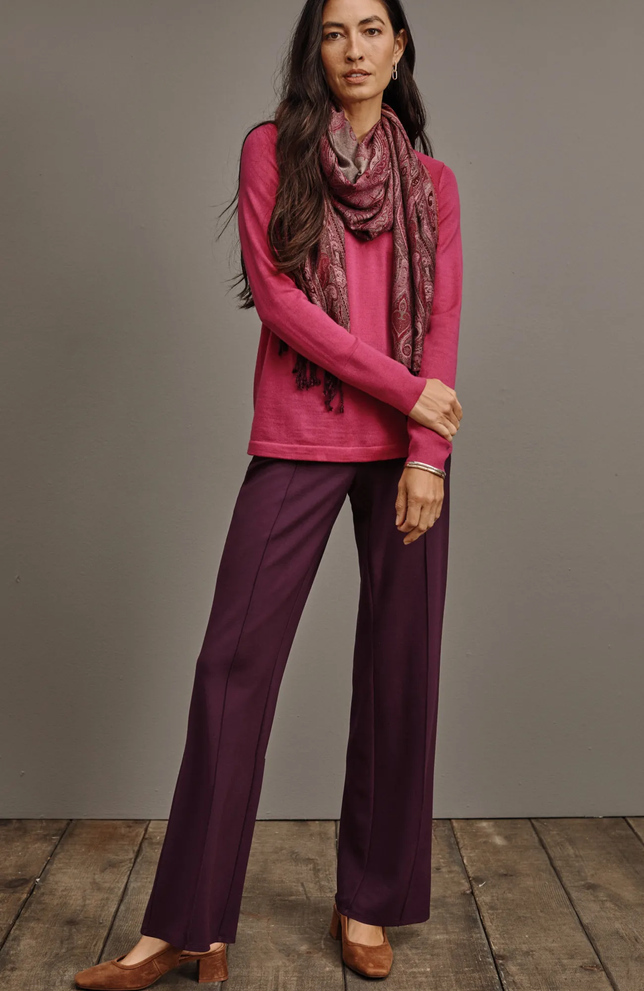 J.Jill Wearever Straight-Leg Trousers Best Sale