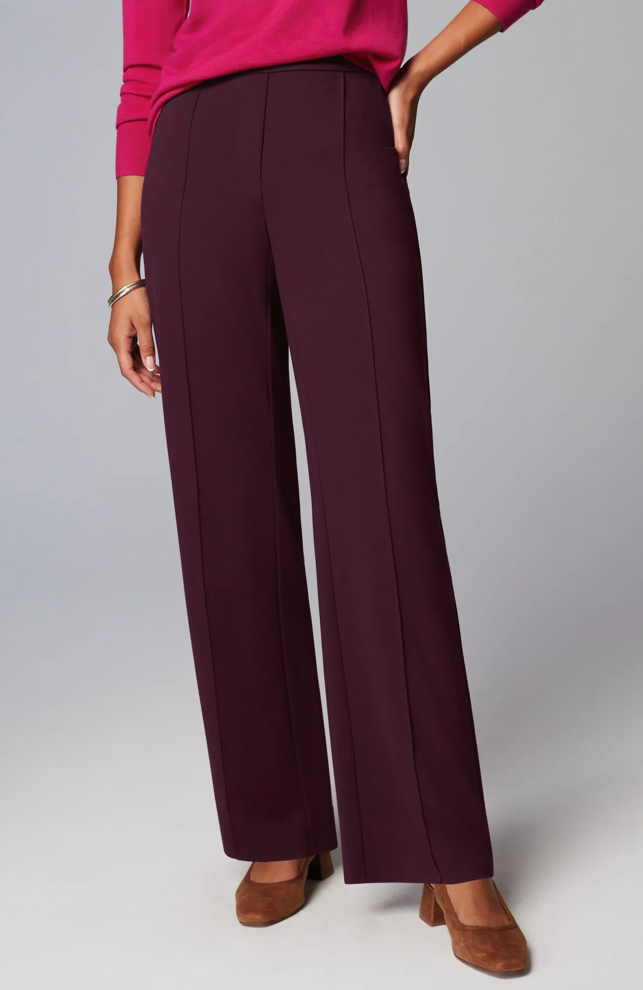J.Jill Wearever Straight-Leg Trousers Fashion
