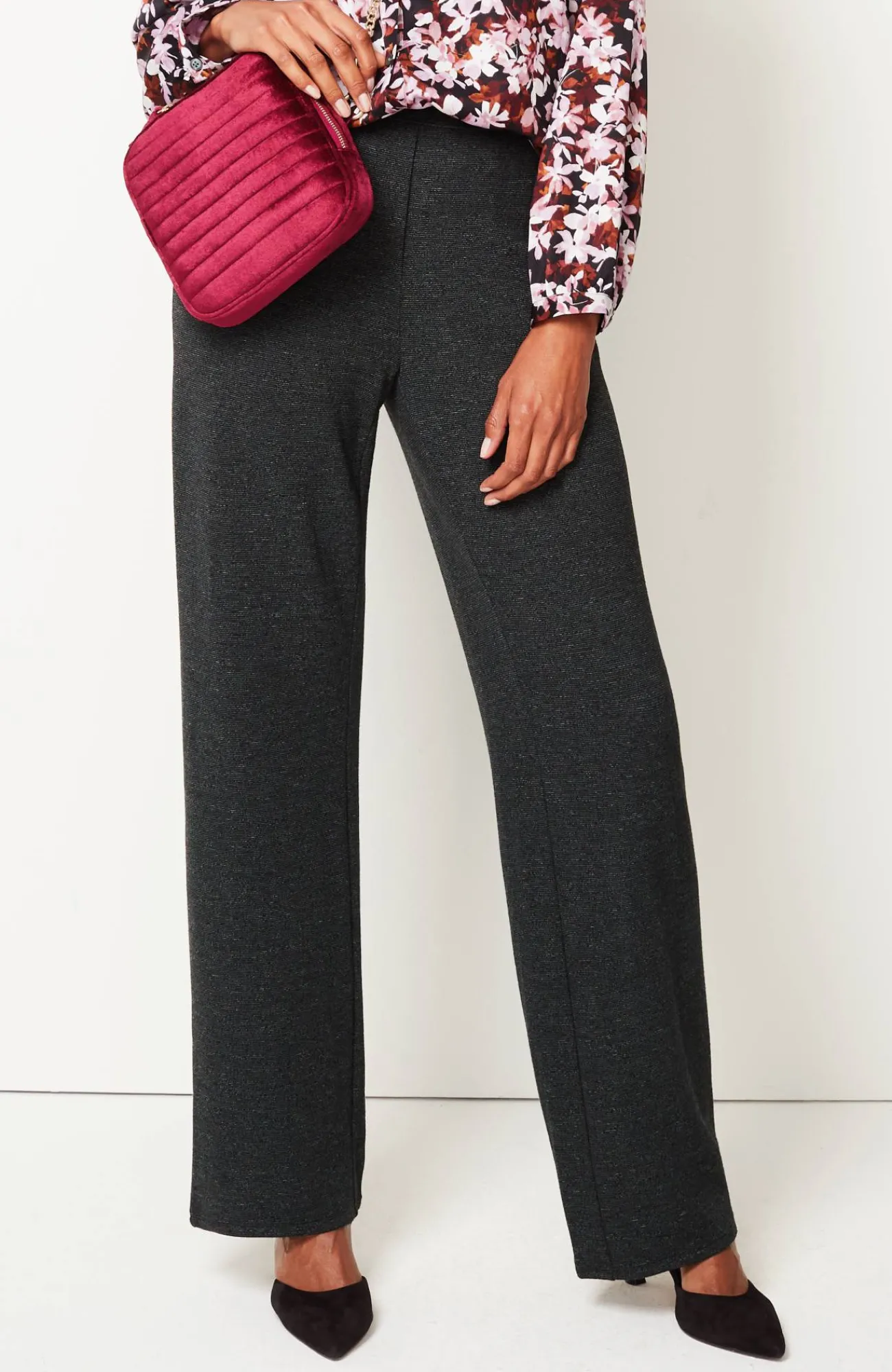 J.Jill Wearever Straight-Leg Trousers Best Sale