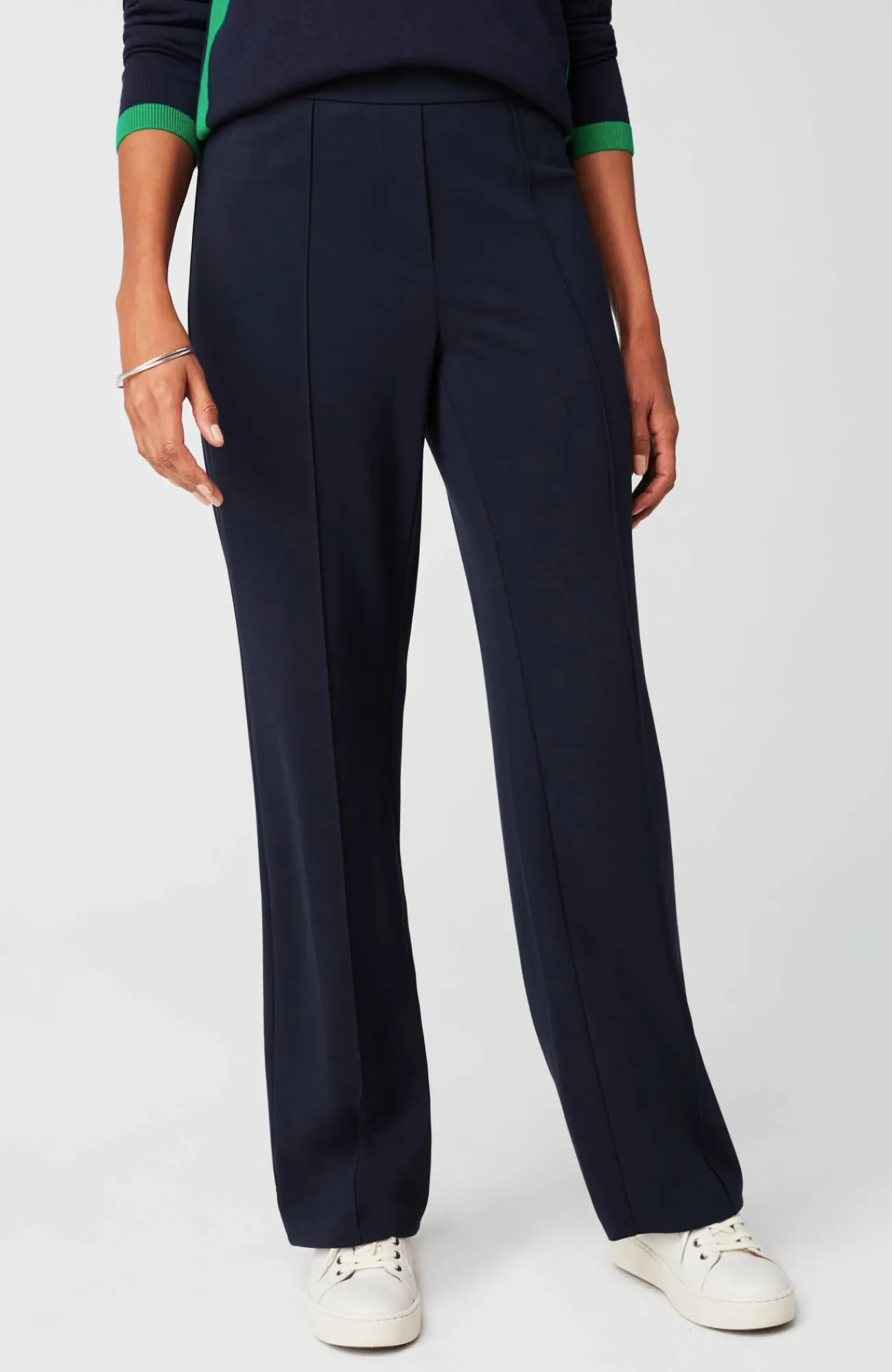 J.Jill Wearever Straight-Leg Trousers Fashion
