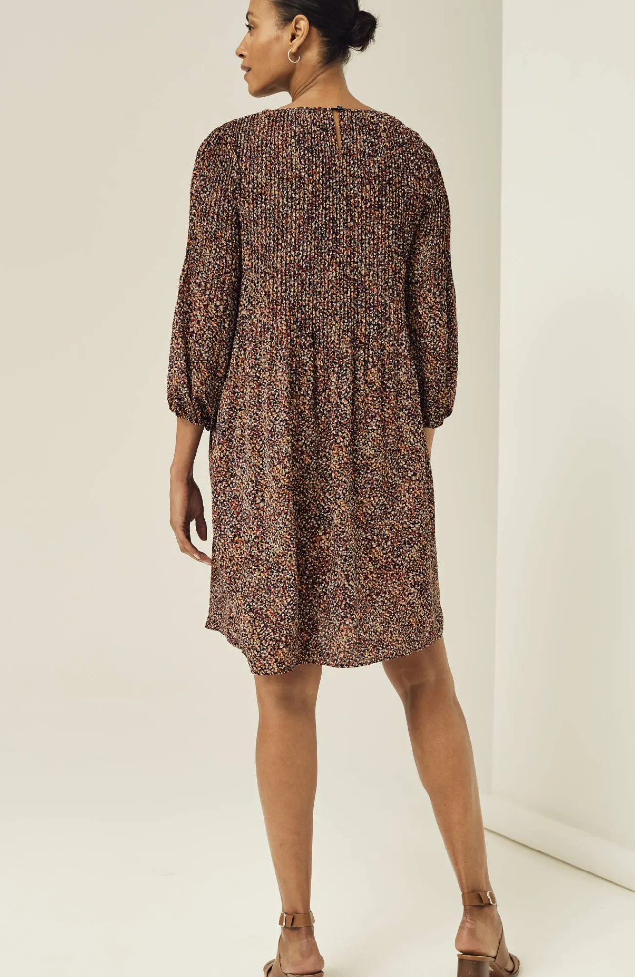 J.Jill Wearever Sunburst-Pleated Dress Online