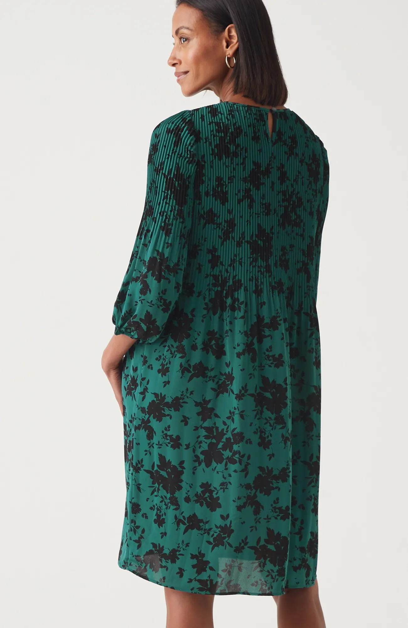 J.Jill Wearever Sunburst-Pleated Dress Online
